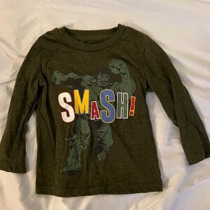 Jumping Beans Hulk Long Sleeve T-shirt - 2T